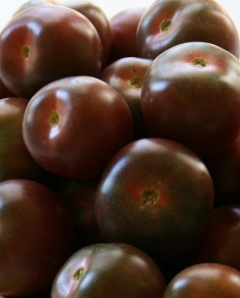Black cherry tomatoes are the perfect salad tomato and full of flavor