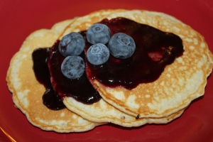 Pancake/Waffle Dry Mix Recipe – Quicker, Cheaper And Healthier Than Box Mixes Blueberry-pancakes