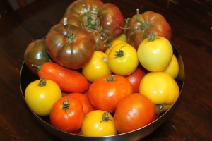 How To Save Seeds From The Vegetable Garden – The Basics! Heirloom-tomatoes